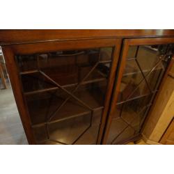 large glazed bookcase/ display case