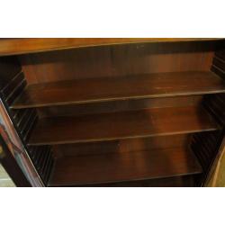 large glazed bookcase/ display case