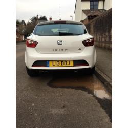 White Seat Ibiza 1.2TSI FR Sport Coupe