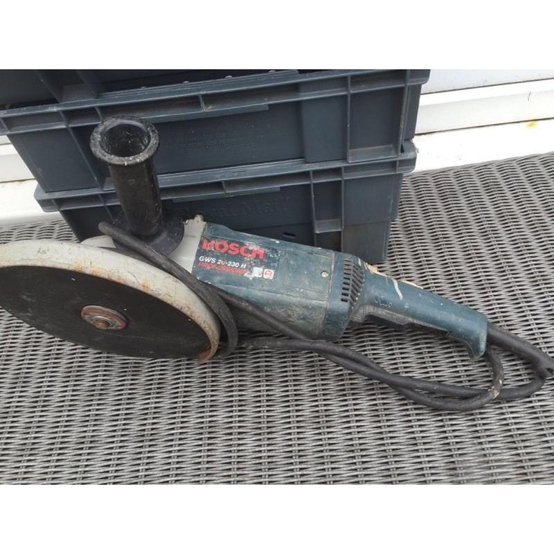 Bosch GWS 20-230H 110v 9" 230mm Angle Grinder