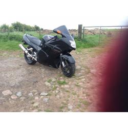 Honda blackbird 10 month mot vgc for year stainless steel qwill exhaust system double bubble screen