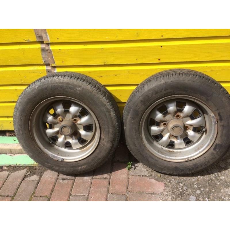 Mk2 escort wheels