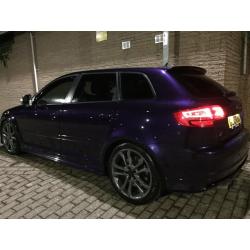 audi s3 sportback r-tech stage 2+ exclusive violet purple pearl. swap px rs4?