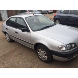 TOYOTA COROLLA AUTOMATIC 5DR PETROL MOT TILL 21/02/2017