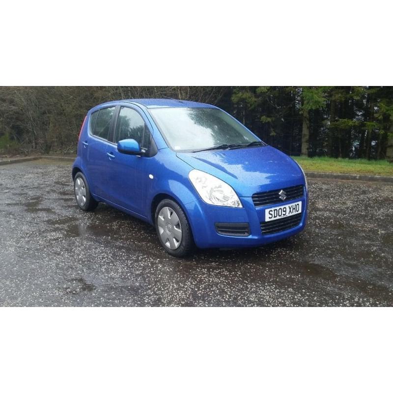 suzuki splash 1.2 gls 2009 51000 miles