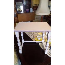 Vintage Table Painted in Laura Ashley Pale Ameythst & Grape