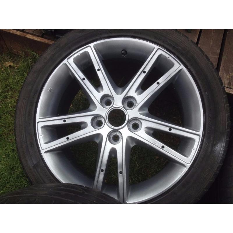 Genuine Hyundai I30 Premium alloy wheels