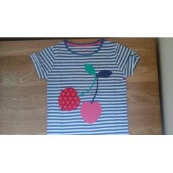 Girls, mini boden t shirt, age 4-5 yrs