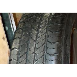 Bridgestone 205/70R 15 with rim for Subaru, unused tyre, full depth treads