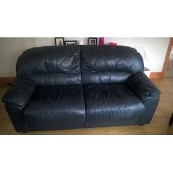 3 + 2 leather suite - good condition