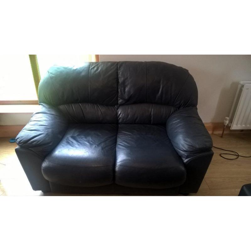 3 + 2 leather suite - good condition