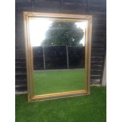 LARGE VINTAGE MIRROR