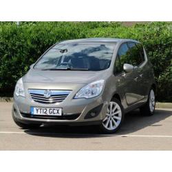 2012 Vauxhall Meriva 1.4i 16V SE 5 door Petrol Estate