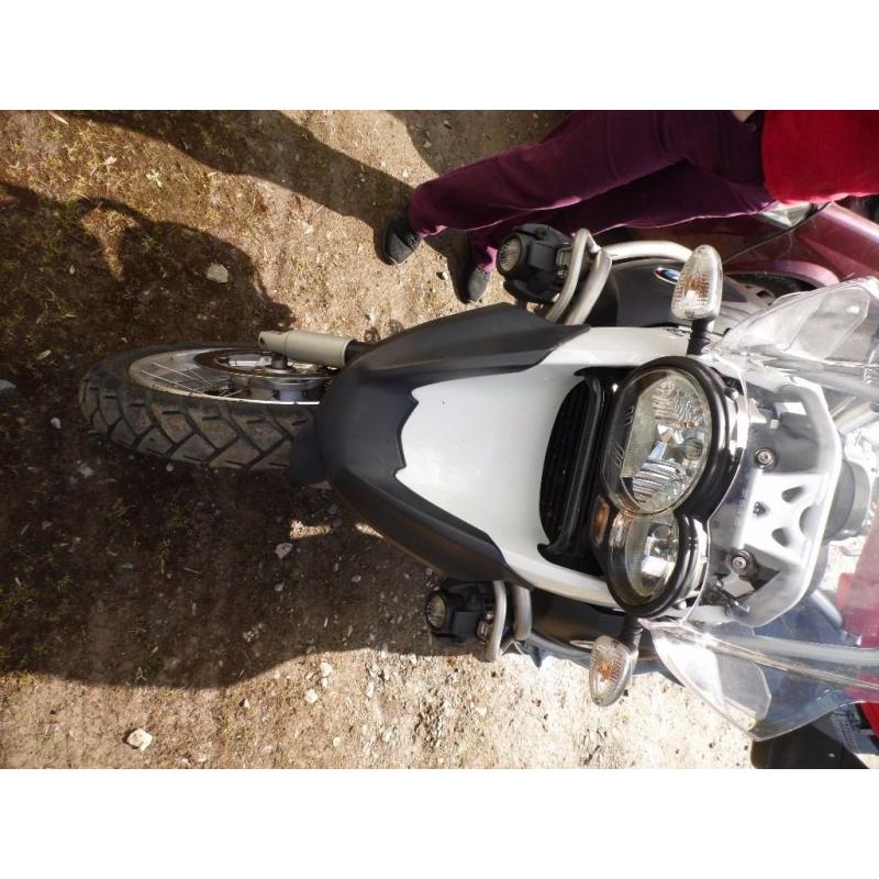 BMW R1200GS ADVENTURE 2007 -WHITE/RED