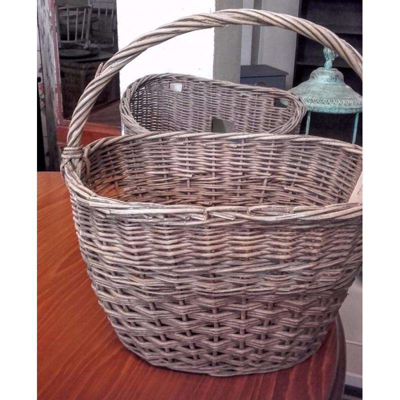 Vintage Cherry/Egg Basket