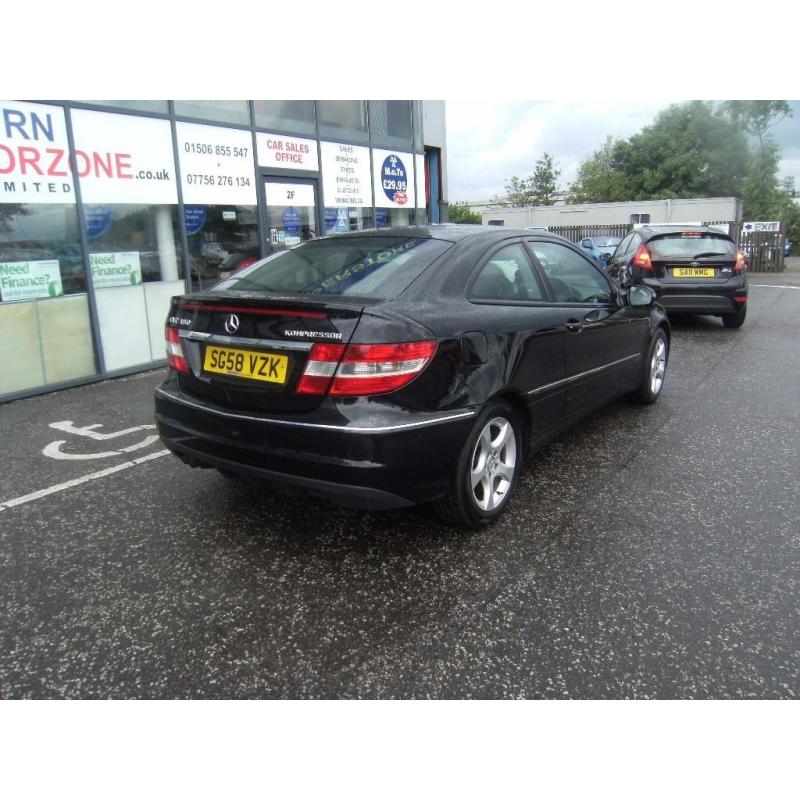 2008 MERCEDES-BENZ CLC CLASS 1.8 CLC180 KOMPRESSOR SE 3d FREE 12 MONTHS MOT ** GUARANTEED FINANCE **