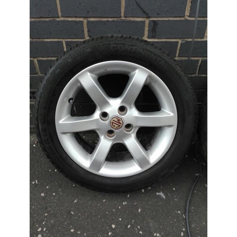 4 ALLOYS WHEELS 16"