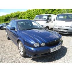 2002 JAGUAR X TYPE 2.0 V6 Sport 2002 52 MODEL RFC RANGERS PLATE INCLUDED