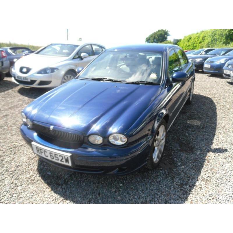 2002 JAGUAR X TYPE 2.0 V6 Sport 2002 52 MODEL RFC RANGERS PLATE INCLUDED