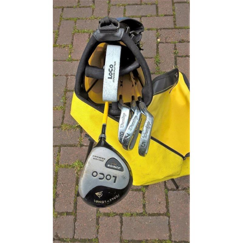 Dunlop Junior Golf Set and Bag (age range 5 - 8)