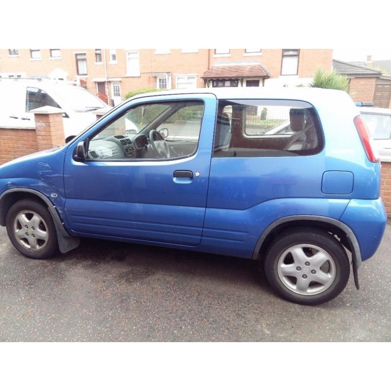 SUZUKI IGNIS 2001. BLUE. PETROL. MILAGE 7200. ATOMATIC