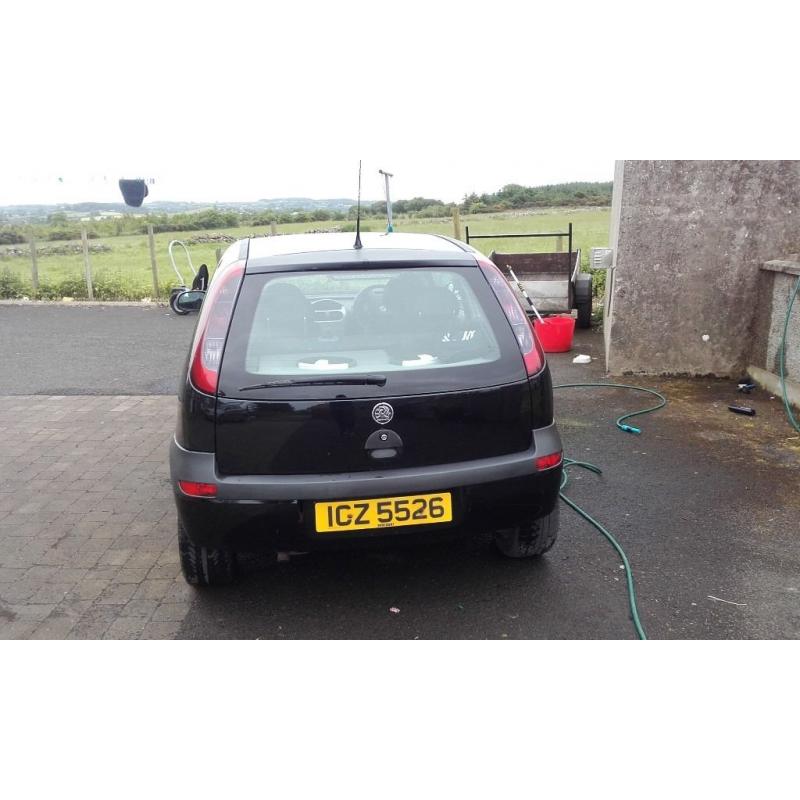 2001 corsa c 1.2 sxi black mot to 19 may 2017 nearly a year car has had a lot of work done to it