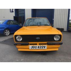 1980V Ford Escort RS CUSTOM. GARAGED FOR LAST 8 YEARS SINCE REBUILD.