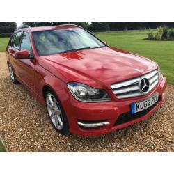 2012 62 MERCEDES-BENZ C CLASS 2.1 C250 CDI BLUEEFFICIENCY AMG SPORT 5D 202 BHP D