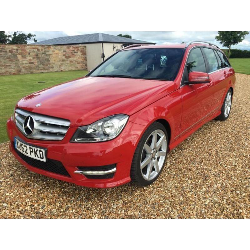 2012 62 MERCEDES-BENZ C CLASS 2.1 C250 CDI BLUEEFFICIENCY AMG SPORT 5D 202 BHP D