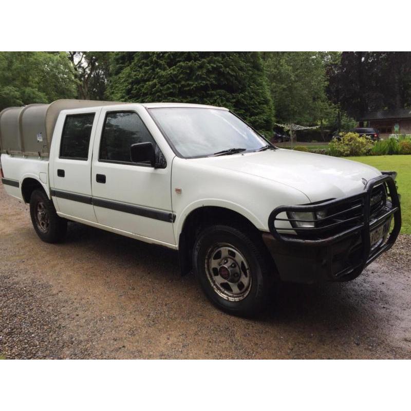 Vauxhall Brava 2.5Di ( 4x4 ) 2002MY double cab pickup isuzu tf td cumbria