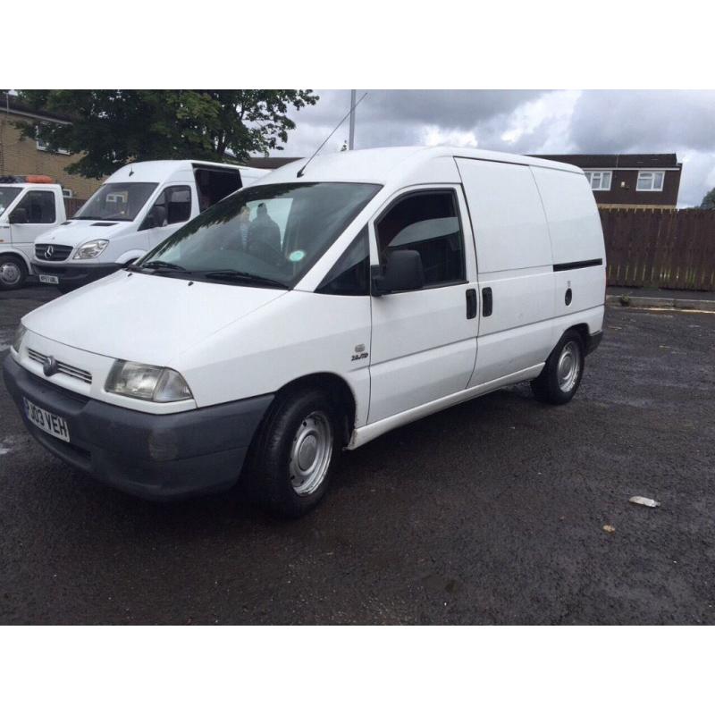 Fiat scudo jtd swb van long mot qick sale