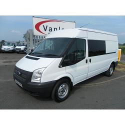 Ford Transit 2.2TDCi (100PS) (EU5) (RWD) 350L H/Roof Double 350 LWB