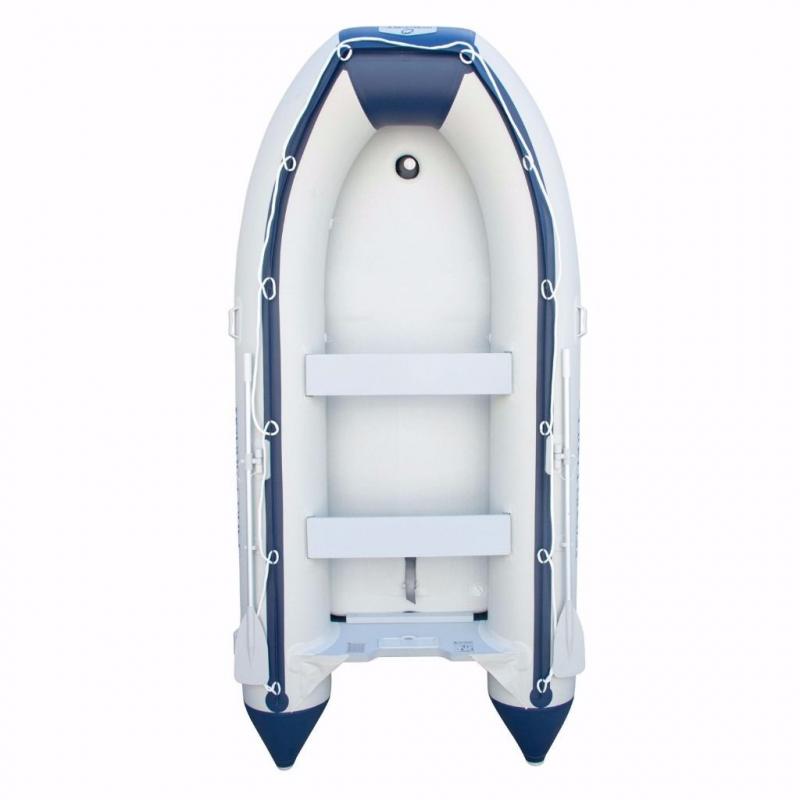 Hydro Force Sunsaille 3.8m RIB Rigid Inflatable 6 Person Tender Boat Oars Pump