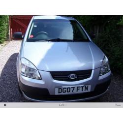 Kia Rio Silver 5 Door 2007 59.800 Miles Good Clean Car Great Runner