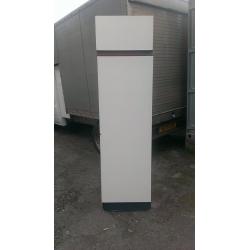 7ft tall white cupboard with shelves. Good condition.