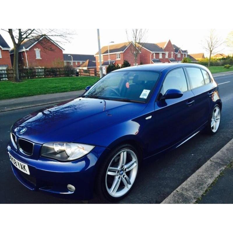 2008 BMW 120 2.0TD M SPORT INTERLAGOS BLUE