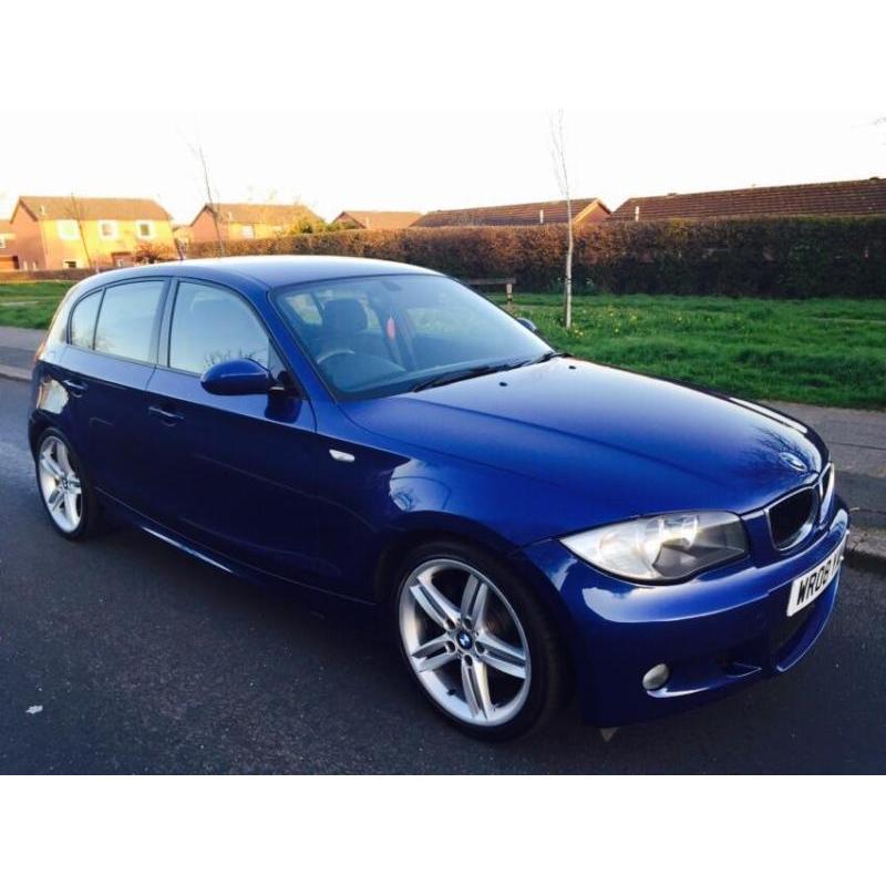 2008 BMW 120 2.0TD M SPORT INTERLAGOS BLUE