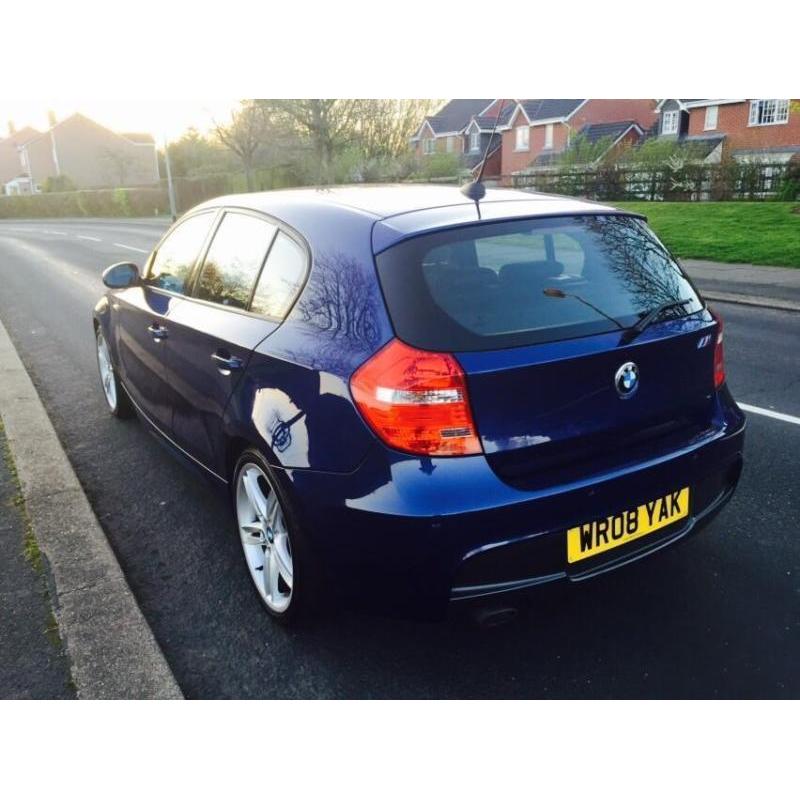 2008 BMW 120 2.0TD M SPORT INTERLAGOS BLUE