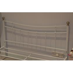 White Double Bed Frame