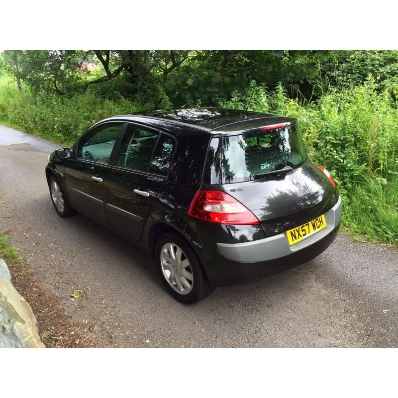 Low Mileage!!! 2008 Renault Megane 1.6 VVTI Dynamique 5dr with May 2017 MOT