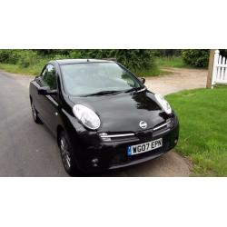 Nissan Micra C+C Convertible 2007 Metallic Black