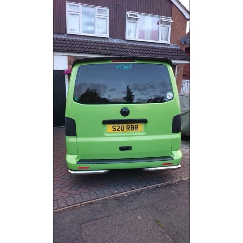 Volkswagen T5 transporter swb, ST Green '56 plate