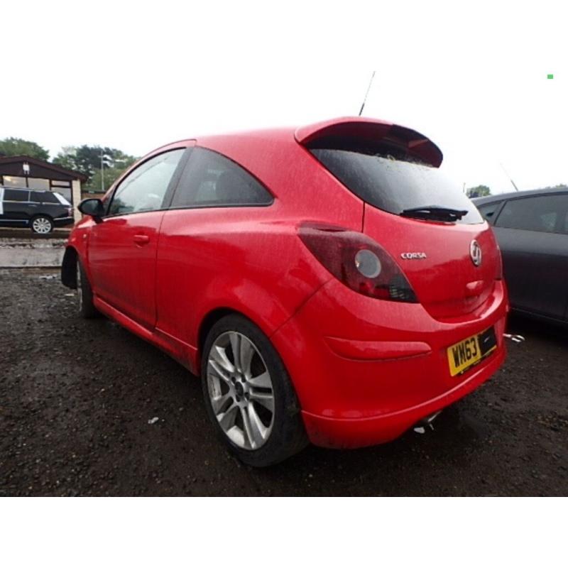 Vauxhall Corsa D 1.4 A14XEP 63 plate 28000 miles breaking for spares.