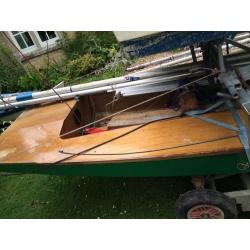 Free 14ft aprox sailing boat hulls ideal garden feature sandpit?