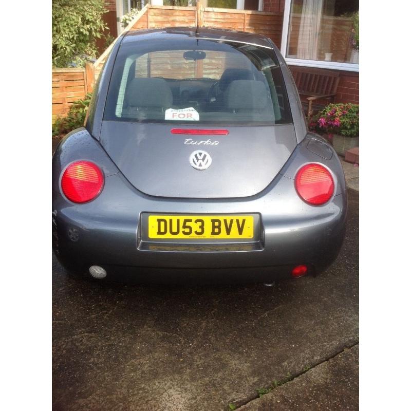 VOLKSWAGEN BEETLE, DIESEL, 53 REG