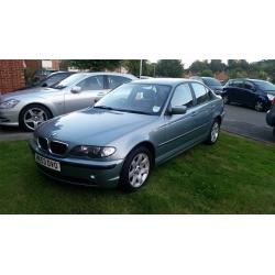 BMW 3 SERIES E46 320D - CREAM LEATHER INTERIOR - LONG MOT - MANUAL DIESEL SALOON