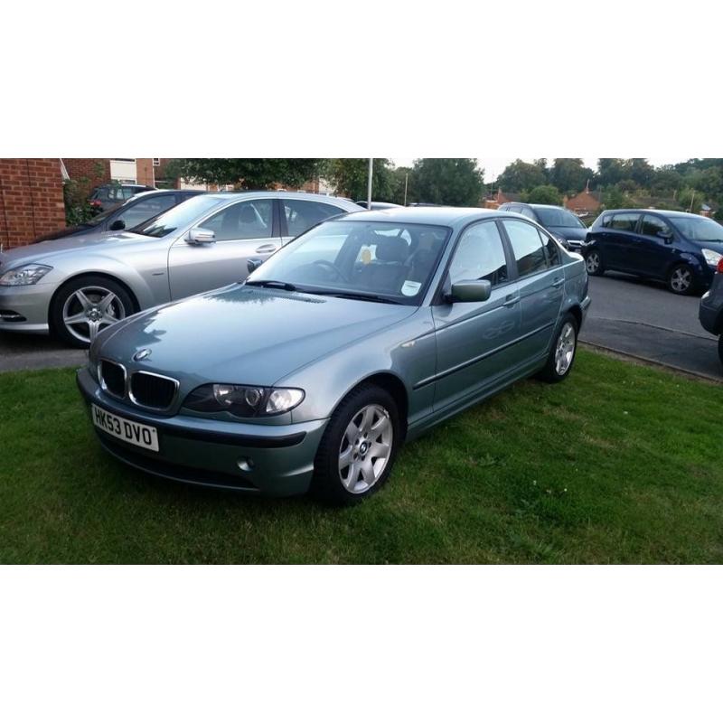 BMW 3 SERIES E46 320D - CREAM LEATHER INTERIOR - LONG MOT - MANUAL DIESEL SALOON