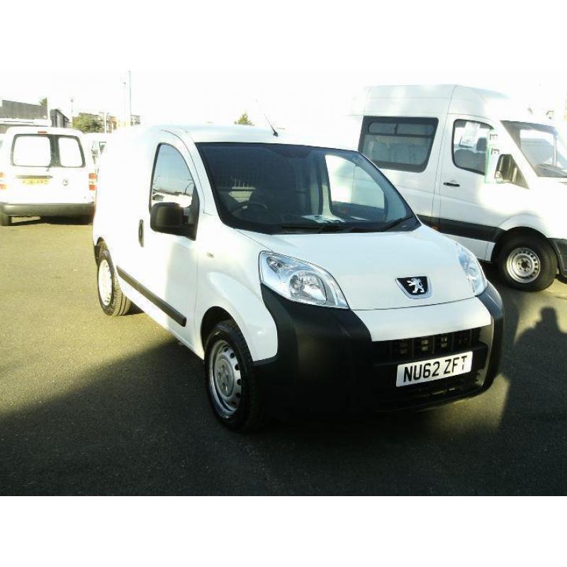 Peugeot Bipper 1.3 HDI 75S + (NON START STOP) DIESEL MANUAL WHITE (2012)