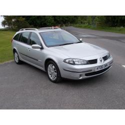 2006 06 RENAULT LAGUNA DYNAMIQUE 2.0 16V ESTATE MOT JUNE 2017