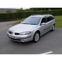 2006 06 RENAULT LAGUNA DYNAMIQUE 2.0 16V ESTATE MOT JUNE 2017